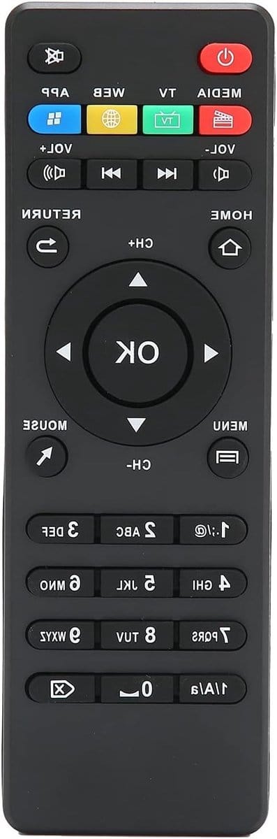 Slimme Afstandsbediening voor Set Top Box - Vervangingsremote voor CS918, MXV, V88, V99, Q7 en Q8 - Geschikt voor TV en Media Streaming