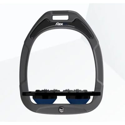 Ultra Grip Platte Steigriemen Antraciet/Zwart/Marine Flex-On Green Composite