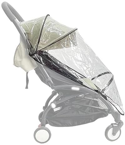 Brogtorl Regenhoes voor kinderwagen, windhoes voor kinderwagen, accessoires voor kinderwagen, waterdicht, voor babyzen YOYO