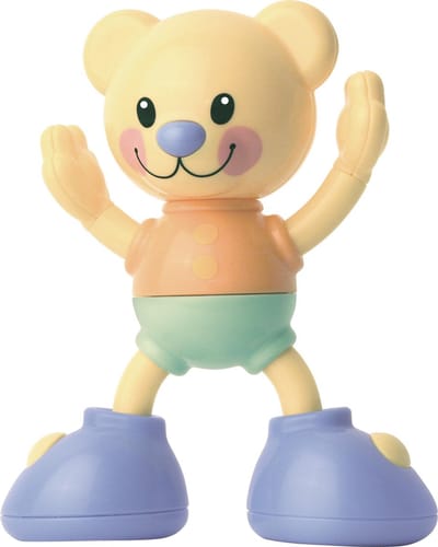 Tolo Baby Clip on Friends Teddybeer - Pastelkleur