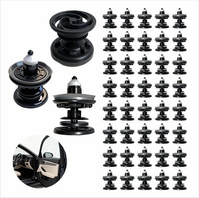 40 Stuks Universele Bevestigingsclips voor Deurlijsten, Interieur en Bumper - Plastic Montageclips voor 8mm Gaten, Auto Accessoires