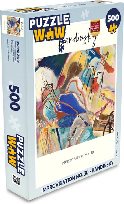 Puzzel Improvisation no. 30 - Kandinsky - Legpuzzel - Puzzel 500 stukjes