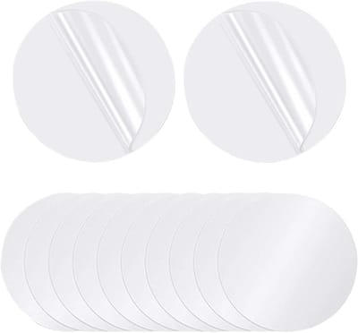 Opblaasbare reparatiepatch - Waterdichte tape - Lekke banden repareren - Zelfklevend en waterdicht - 6 x 6 cm - Helder