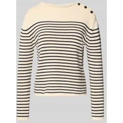 regular fit gebreide trui van katoenmix model 'QUADRO'