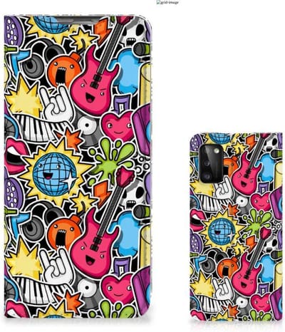 Samsung Galaxy A41 Hippe Standcase Punk Rock