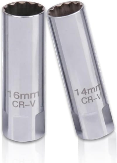 Magnetische Bougiesleutel Set 14mm en 16mm Dunwandig 3/8 Inch Drive