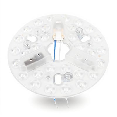 Dailygoods - Innovra - 5,3 Inch LED Retrofit Lichtkit voor Plafondventilator 15W Dimbaar