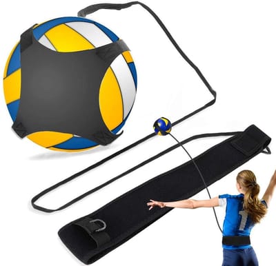 Dailygoods- Volleybal Trainingsapparatuur - Serve-kit - Tailleband - Solo Oefeningen - Duurzaam - Flexibel Materiaal - Ideaal voor Kinderen - Volleybal Trainingshulpmiddel