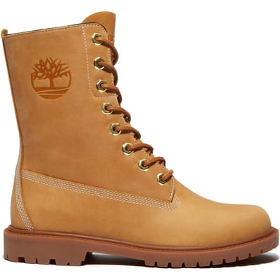 Timberland Premium 8 Inch Lace Up Waterproof Boot Wheat Full Grain Taglia: 37 | Stivali Outlet | Donna | Marrone