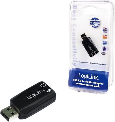 LOGILINK - geluidskaart - UA0053 - USB - 5.1 - Retail