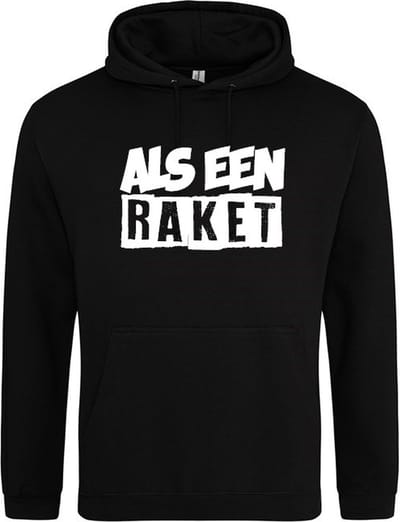 ALS EEN RAKET Hoodie | Warme trui | Winter | Kou | Hoodie |Maat XS
