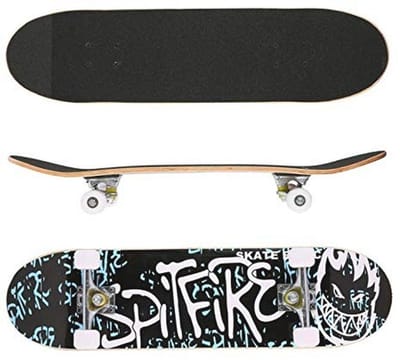 Geruisloos Skateboard voor Beginners en Gevorderden - Stijlvol Ontwerp, 79,5 x 20 x 13 cm