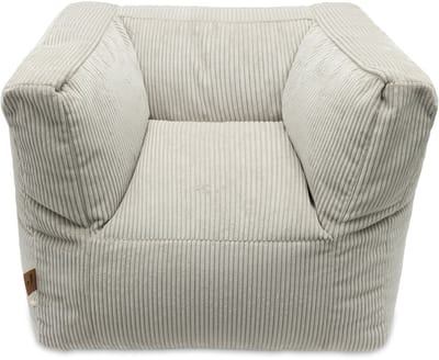 Jollein - Kinderfauteuil - Corduroy - Olive Green - Kinder Zitzak - 1 t/m 4 jaar