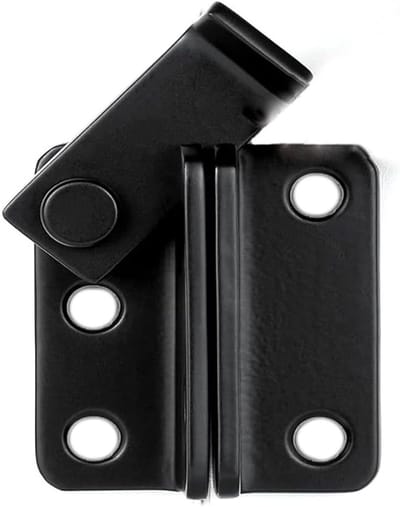 RVS Flip Latch voor Interne Deuren, Ideaal voor Schuren, Kasten en Garages - 62 x 50mm, Links Openend