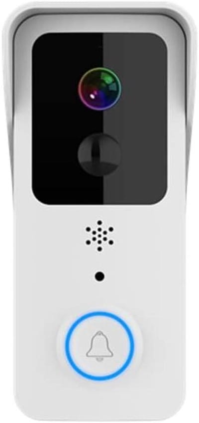 Video Deurbel - Slimme Camera - Veilig Thuis - 1080p HD Beeld - IP54 Waterdicht - Wit