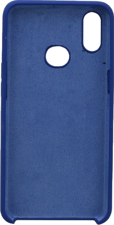 LuxeBass Hoesje geschikt voor Samsung Galaxy A10s siliconen hoesje - Blauw - telefoonhoes - gsm hoes - gsm hoesjes
