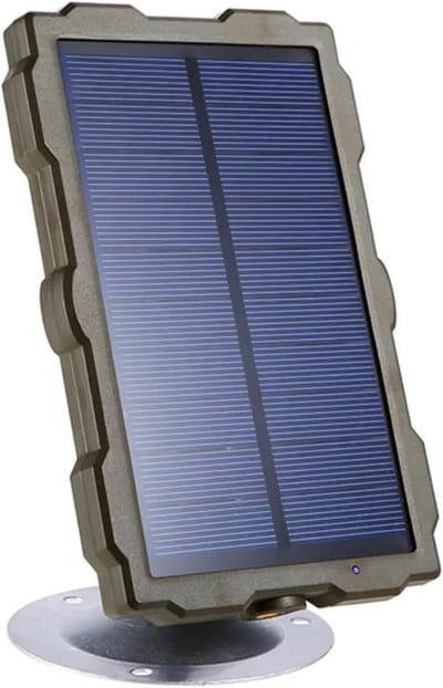 Zonnepaneel Set - Camera Oplader - Buiten Camera Voeden - Energiebesparend Hoog Rendement - 3.5 Meter Kabel - Zwart