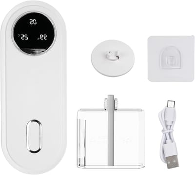 Draadloze Aroma Diffuser met 7 Kleuren en Ultrasone Technologie voor Aromatherapie in Kantoor, Slaapkamer en Auto (1800mAh)