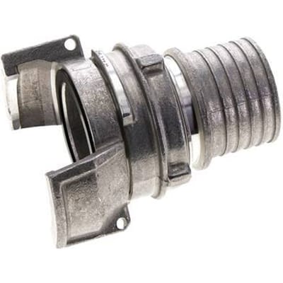 Guillemin DN 50 Aluminium Koppeling 51 mm Slangpilaar Zonder Borgring