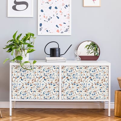 Terrazzo sticker voor Genova meubels, 40 x 60 cm