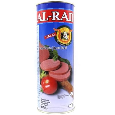 Al Rai Rundvlees Lunch 840 g Blik - Lang houdbare kant-en-klare maaltijd uit het assortiment Ambient Food