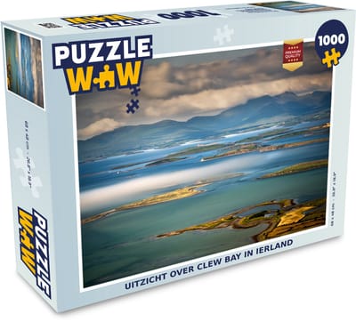 Puzzel Uitzicht over Clew Bay in Ierland - Legpuzzel - Puzzel 1000 stukjes volwassenen