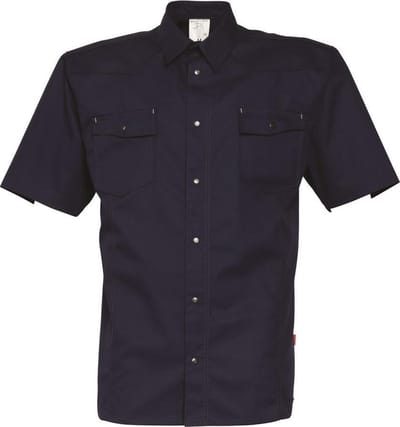 HAVEP Werkhemd korte mouwen Basic 1654 - Marine - 2XL