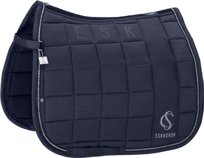 Eskadron Zadeldek Eskadron Classic Sports Big Square Sparkle Dressuur Donkerblauw
