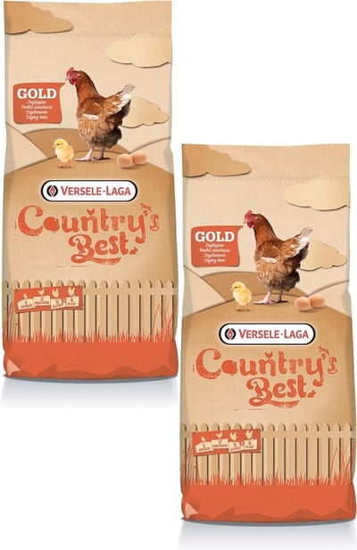 Versele-Laga Country`s Best Gold 4 Pellet - Kippenvoer - 2 x 20 kg