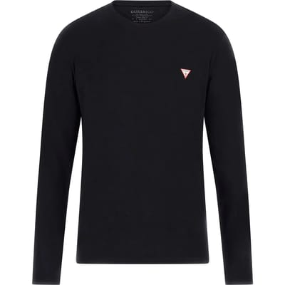 T-shirt met lange mouwen en ronde hals Guess Core
