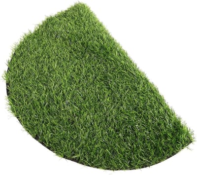 Rond Gras Tafelkleed - Simulatie Grasmat - Decoratie Tafel - Herbruikbaar Materiaal - 60x60CM - Donkergroen