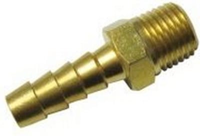 Universele tank connecter met slangpilaar - 8 mm brandstofslang