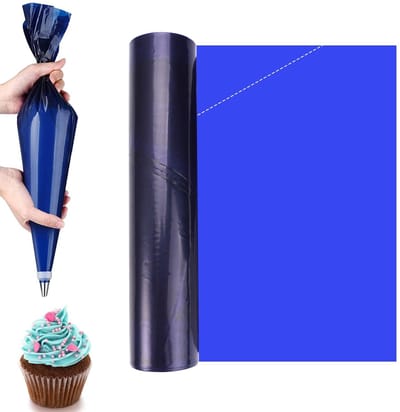 Dailygoods- Wegwerpspuitzakken 50 Stuks - Extra Grote Dikke Spuitzakken - Antislip en Lekvrij - Voor Taartdecoratie - 52x25 cm - Voedingskwaliteit LDPE - Spuitzak