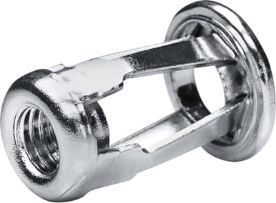 GOEBEL® - 250 x Spreid blindklinkmoeren M 8 - Staal [ AISI 1008 ] Verzinkt (Ø x L) 15,0 mm x 20,5 mm - Vlakke kop - Schacht einde Open - GO-FOUR - 7570800000 - Spreid Linkmoeren - Spreid Klinkmoeren - Spreid Blindmoeren