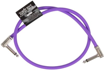 Ernie Ball 6450 Flex Patch Cable Patchkabel Paars 60cm