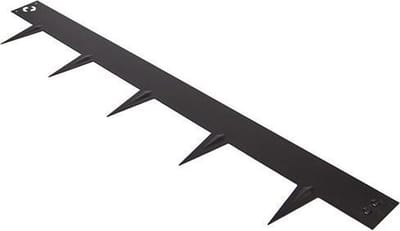 Multi-Edge kantopsluiting Zwart Gecoat 100x17,5 cm - per 8 stuks