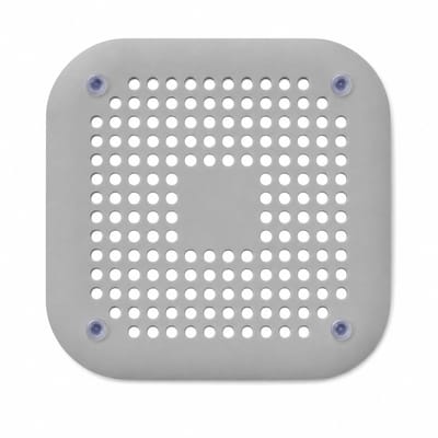 Consumerce® Siliconen Gootsteenfilter – Grijs - Gootsteenstop – Gootsteenzeef – Gootsteen Filter Zeef Stop – Keuken Accessoires – Spoelbak – Gootsteenmat – Gootsteenontstopper – Ontstopper – Bad – Douche – Afvoerzeef - Doucheput