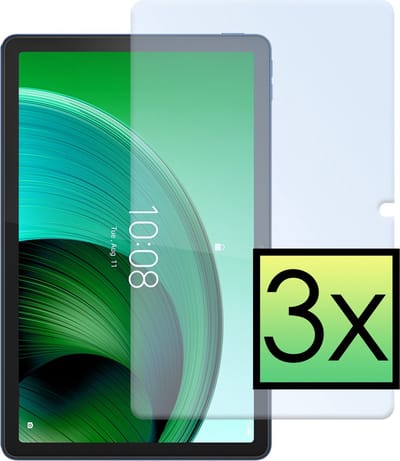 Screenprotector - 3 Stuks - Geschikt voor Lenovo Tab M10 5G - Extra Sterk - Beschermglas - Gehard Glas - Tempered Glass - Screen Protector - Bescherm Cover
