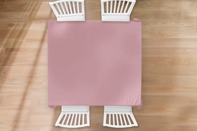 Tafelkleed - Tafellaken - 150x150 cm - Roze - Kleuren - Interieur - Effen - Kleur - Binnen en Buiten
