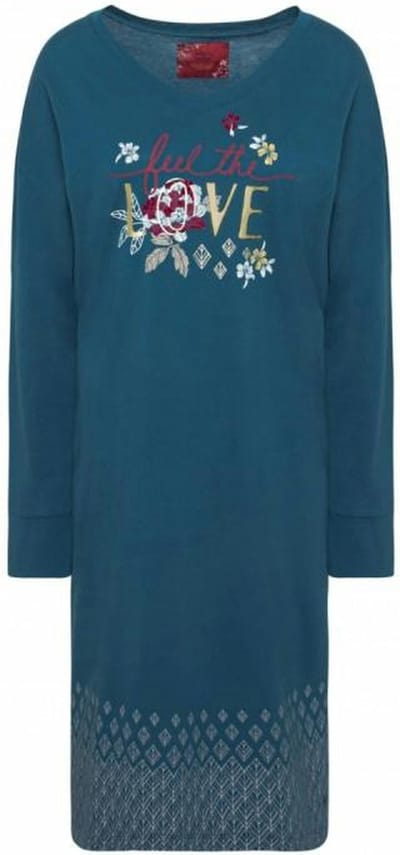 Triumph Nightdresses NDK LSL 10 CO/MD Dames Nachthemd - Maat 36