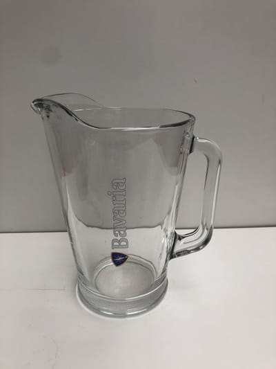 Bavaria pitcher 1.8L glas schenkkan bierkan bierpitcher glaskan glaspitcher