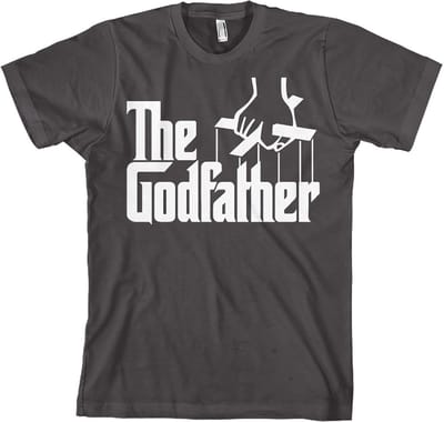 The Godfather T-shirt met logo, donkergrijs