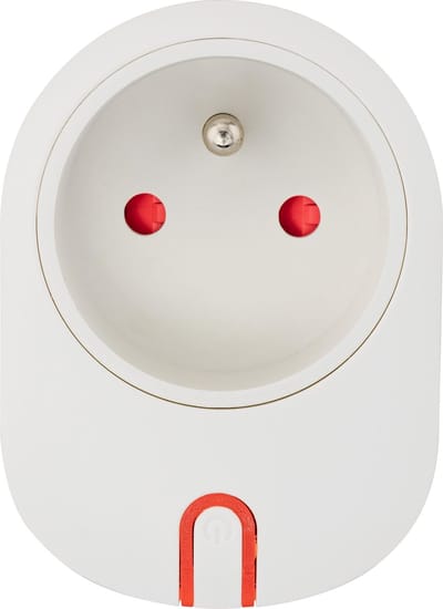 Caliber Slimme Stekker - Smart Plug - Type E Belgisch / Franse Penaarde - Bedien met Tuya App en Google Home - Kerstverlichting bedienen (HWP102F)
