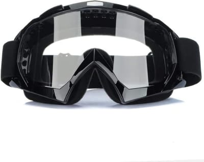 Crossbril - Motorbril - Off-road rijden - Wind- en stofbescherming - 203 cm - Zwart