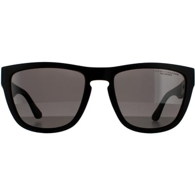 Tommy Hilfiger Zonnebril TH 1557/S 003 M9 MATT ZWART GREY POLARIETE