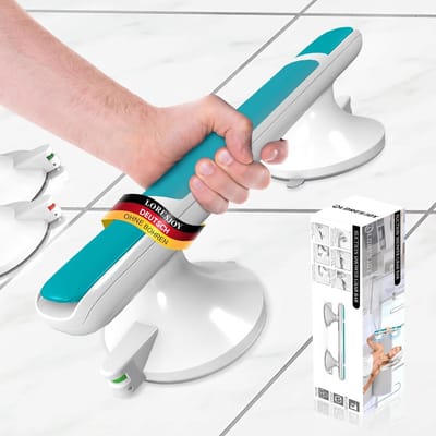 Veiligheidshandvat met zuignap voor badkamer en douche - geen boren nodig