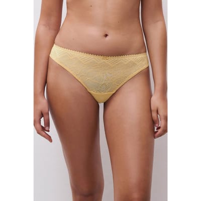 Chantelle Origins Tanga Yellow Maat: 36 | Slipjes Outlet | Dames | Geel