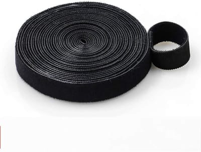 Zelfklevende Kabelbinders 1cm x 5m - Herbruikbare Strips voor Kabelorganisatie en DIY Projecten (Rood)
