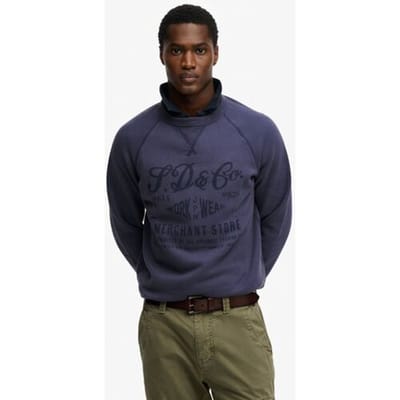 Sweatshirt Superdry Merchant Vintage Print