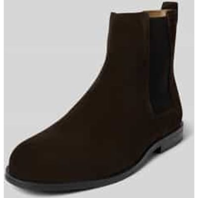 Chelsea boots met elastische inzet